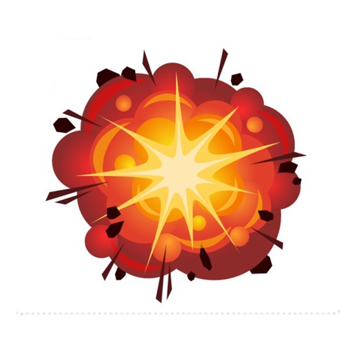 Explosion Sticker icon