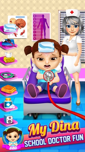 My Dina Doctor Spa Salon Kids Games(圖1)-速報App