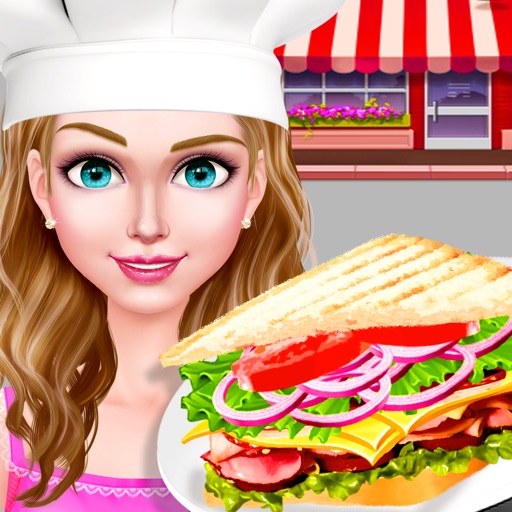 Cooking Girls Sandwich Shop - Sunny Cafe iOS App