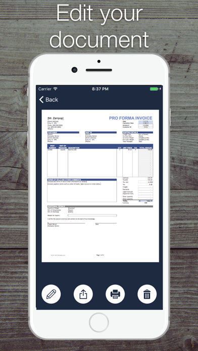 PDF Scanner, Editor & Printer screenshot 4