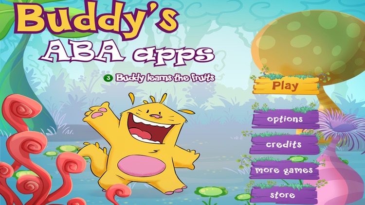 Learn the fruits - Buddy’s ABA Apps