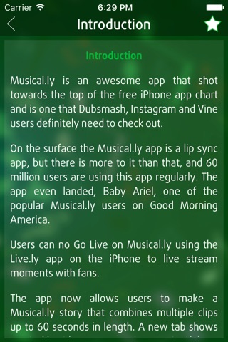 Guide for Musical screenshot 3