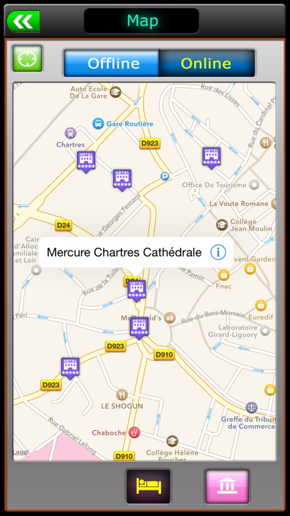Chartres Offline Map Travel Guide screenshot-3