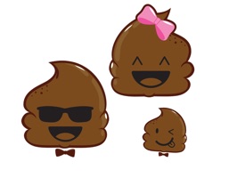 Poop Emoticons Stickers