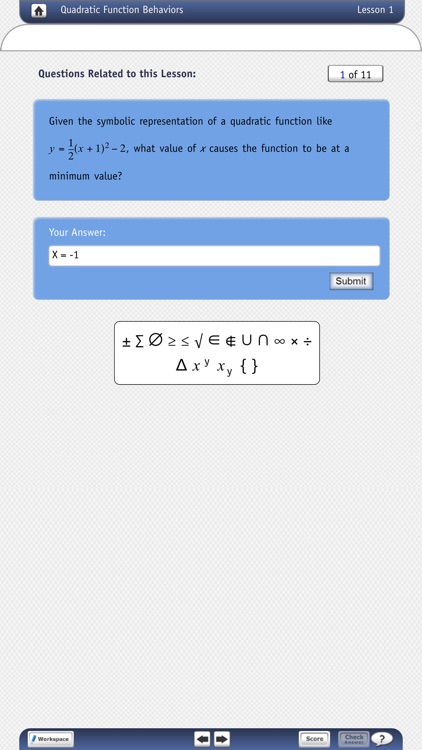 Explore Quadratic Functions