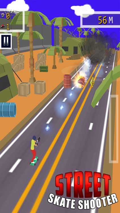 Street Skate Shooter - Free Top 3D Shooting Game