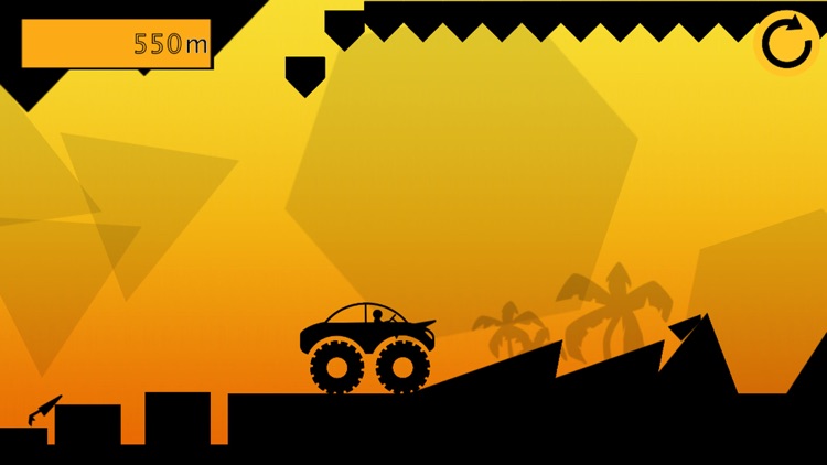 Black Car Hill Racer : Offroad Monster Truck Games