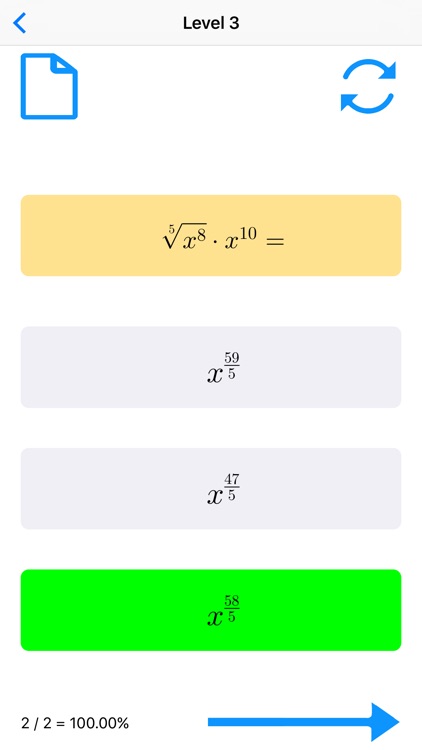 Powers - Exercises and complete solutions