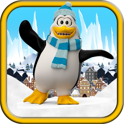 Flying Penguins in New York Pro - The crazy birds sliding on the town - No Ads Version icon