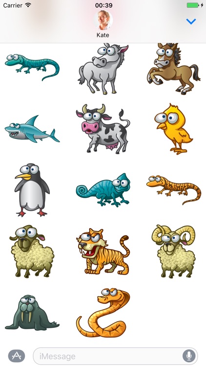 Crazy Animals - Stickers for iMessage