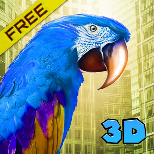 City Parrot Simulator 3D Icon