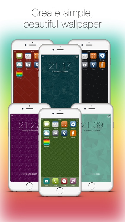 Wallpaper Maker: hd lock & home screen designer screenshot-0