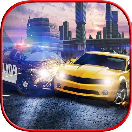 Police Car Driver - Criminal City iOS App