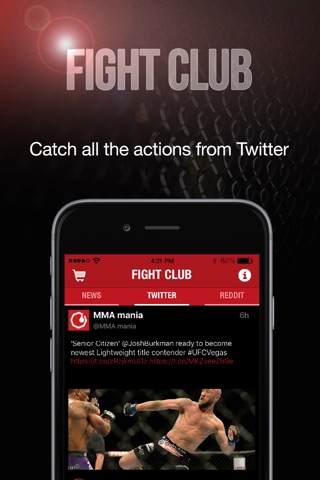 Fight Club - Your hub of all things MMA screenshot 2