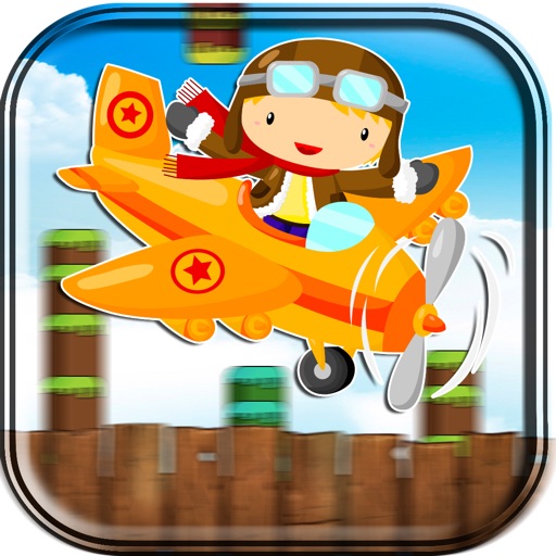 A Retro Biplane Attack - A Tap Tap Journey Game FREE