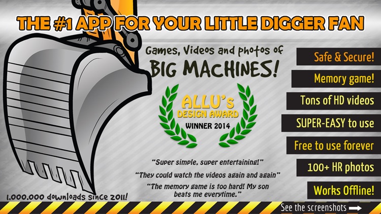 Diggers, Whopping Diggers! - Machine fun for kids