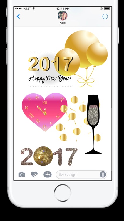 New Year's Eve Party Stickers