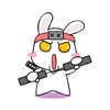 Ninja Rabbits Stickers for iMessage