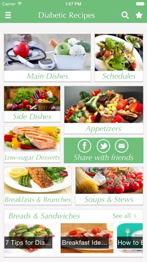 Diabetic Recipes - healthy cooking tips, ideas(圖1)-速報App