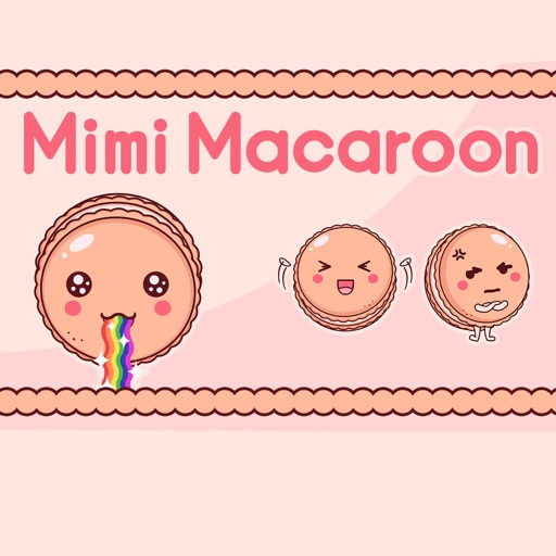Mimi Macaroon Sticker icon
