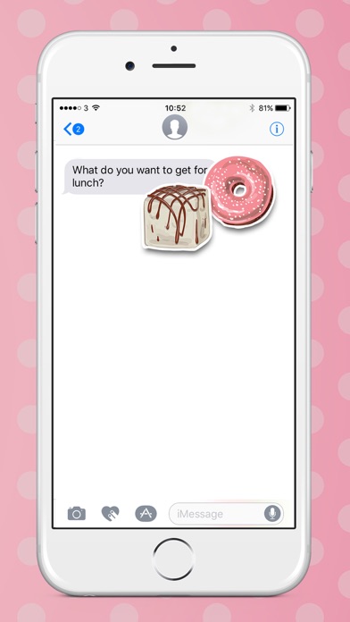 Cupcake & Cake: Cute Stickers for iMessageのおすすめ画像5