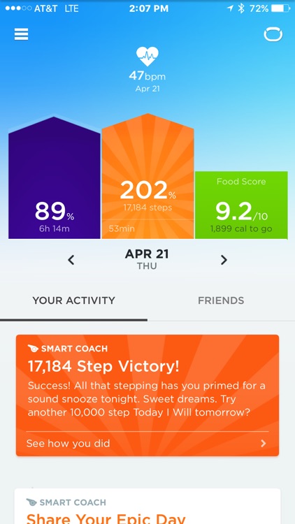 UP® – Smart Coach for Health