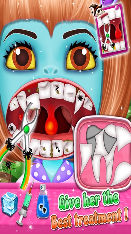 Halloween Dentist Kids Game - Halloween Mania