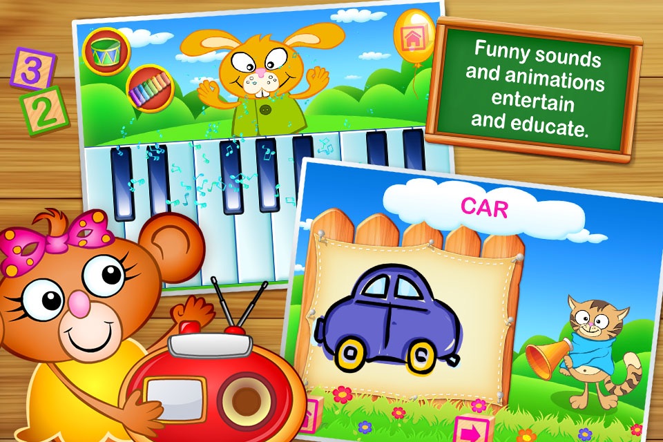 123 Kids Fun GAMES - Preschool Math&Alphabet Games screenshot 4