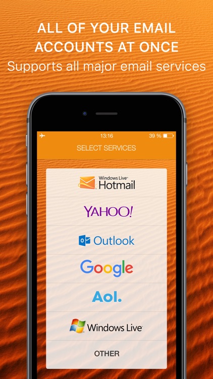 Email App for Hotmail, Outlook and Live Mail