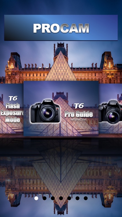 PROCAM for Canon T6 Rebel EOS 1300D