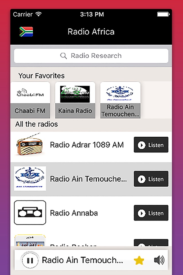 Radio Africa - Radios AFR screenshot 3