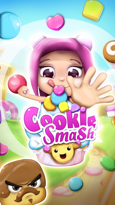 COOKIE SMASH MATCH 3 GAME: SWAP CANDIES AND CRUSH SWEET.S IN ADVENTOROUS JUICY LAND 1.3 IOS