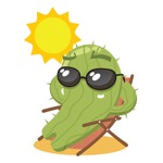 Sticker Me Cactus Emotions