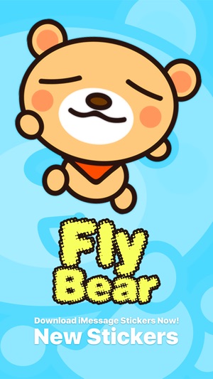 Fly Bear Pro - Cute Stickers by NICE Sticker(圖5)-速報App