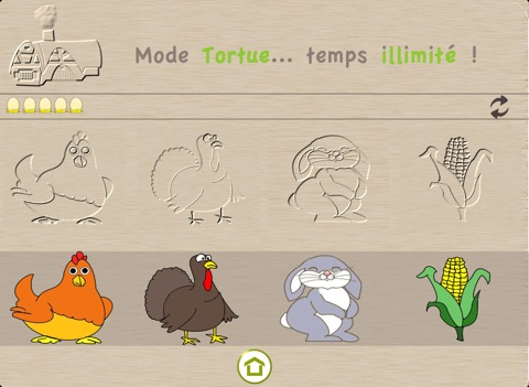 Puzzle pour bébé - les animaux de la ferme HD screenshot 2