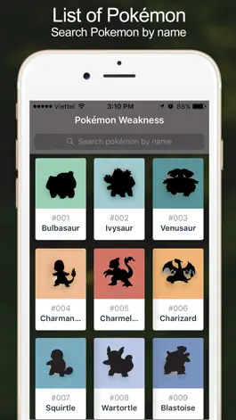 Game screenshot iPoke Weakness for Pokémon Go mod apk