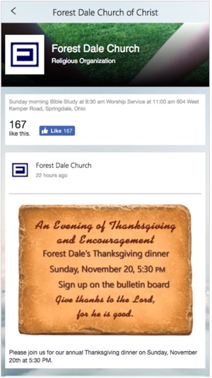 Forest Dale Church of Christ(圖2)-速報App