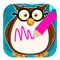 Coloring Book Owl Game Education