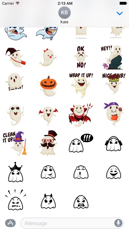 Ghost Stickers