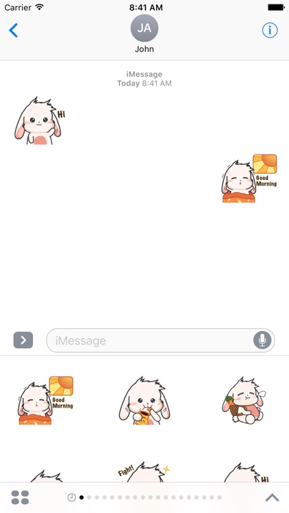 Rabbit Cute Sticker screenshot-3