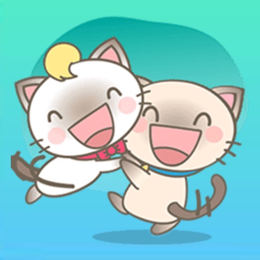 Sticker Couple Cat icon