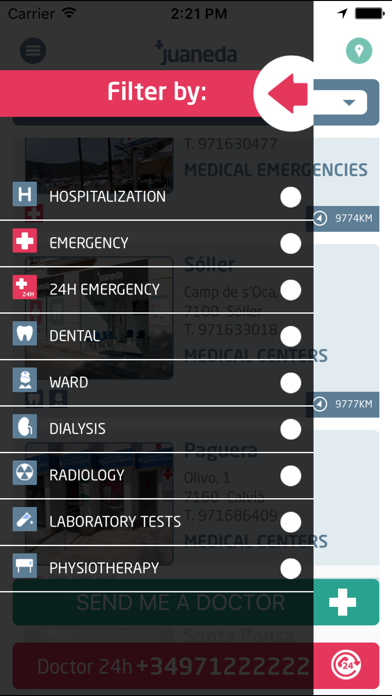 Mallorca Medical Assistance screenshot 2