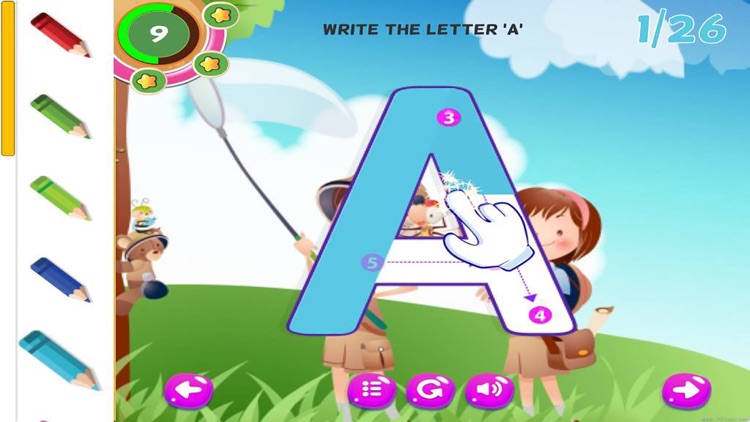 ABC Tracing Handwriting Learn to Write Letters