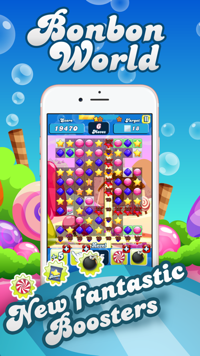 How to cancel & delete Bonbon World - Candy Puzzle from iphone & ipad 3