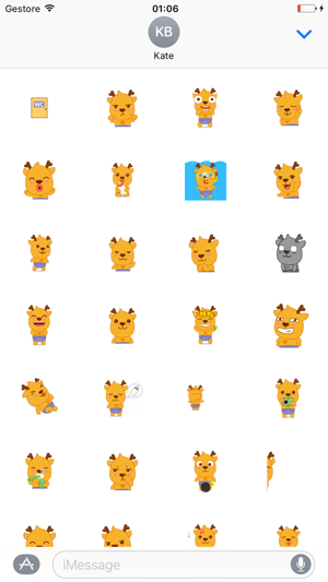 Cute Deer - Animated Stickers And Emoticon(圖1)-速報App