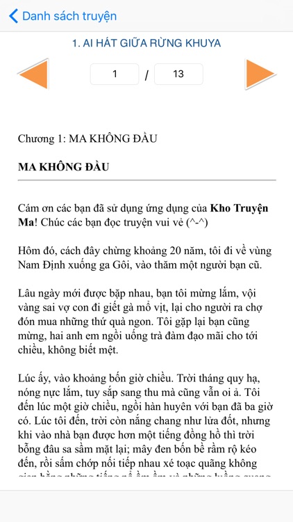 Truyện Ma Offline - 81 Truyen Ma Kinh Di Chon Loc screenshot-3