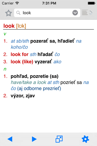 Lingea Anglicko-slovenský vreckový slovník screenshot 2