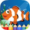 Ocean Animals Coloring Book Game
