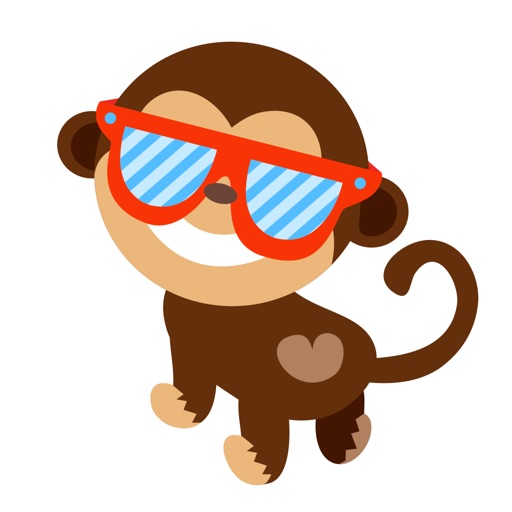 Monkey Emoji - Monkey Stickers for iMessage icon