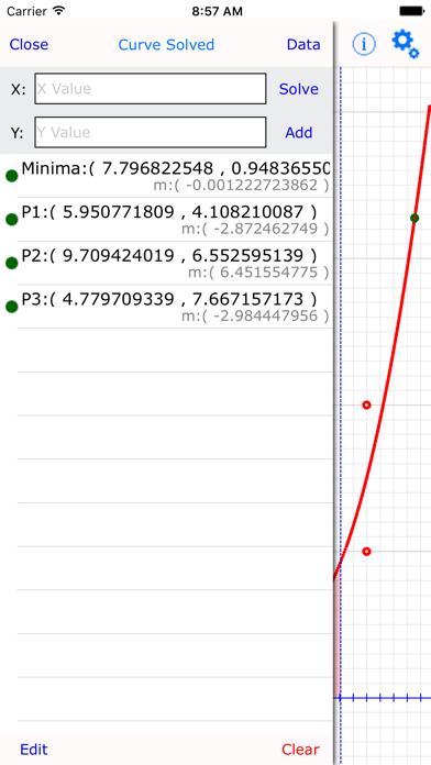 How to cancel & delete Curve Fit Graph Calculator from iphone & ipad 3